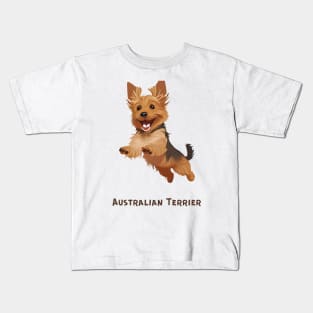 Australian Terrier Kids T-Shirt
